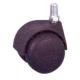 RUOTA NYLON PIASTRA GIREVOLE D. 60X22