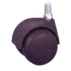 RUOTA NYLON PIASTRA GIREVOLE D. 60X22
