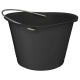 SECCHIO EDILIZIA PELD NERO 34CM