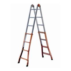 MAURER SCALA TELESCOPICA ACCIAIO SUPER 4+5 GR - gradini 4+5