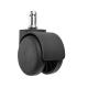 MAURER DOPPIA RUOTA NYLON C/PERNO INCASTRO D50