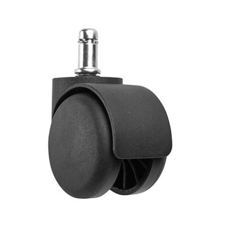 MAURER DOPPIA RUOTA NYLON C/PERNO INCASTRO D50