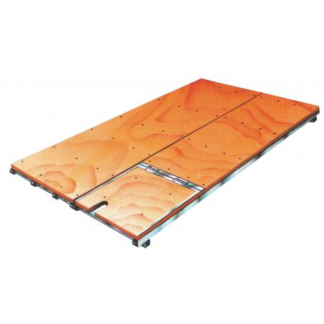 SVELT PIANO ACC/LEGNO C/BOTOLA+F/PIEDI TRAB DINGO