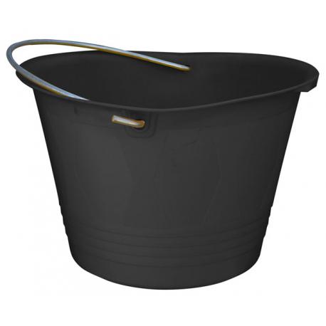 SECCHIO EDILIZIA PELD NERO 34CM