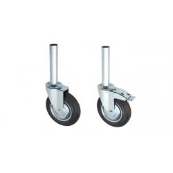 MAURER RUOTA PONTEGGI MAURER S/FRENO D 200X46MM - senza freno