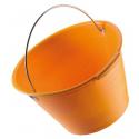 SECCHIO EDILIZIA PELD GIALLO C/OCCHIELLI 36CM