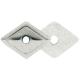 RONDELLA ROMBOIDALE PLASTICA MM 27X27 |%