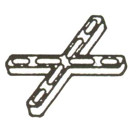 DISTANZIATORE PLASTICA CROCE MM 3 PZ.250