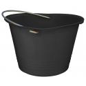 SECCHIO EDILIZIA PELD NERO 34CM