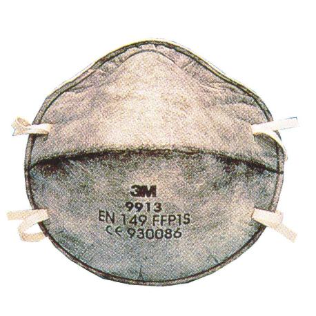 3M MASCHERA PROTEZ FILTRO CARBONE FFP1 3M 9913 9913
