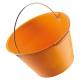 SECCHIO EDILIZIA PELD GIALLO C/OCCHIELLI 36CM