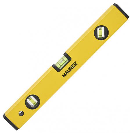 MAURER LIVELLA MAURER ALU 3BOLLE BASE MAGNETE 300MM