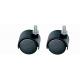 MAURER DOPPIA RUOTA NYLON C/PERNO M10 D50