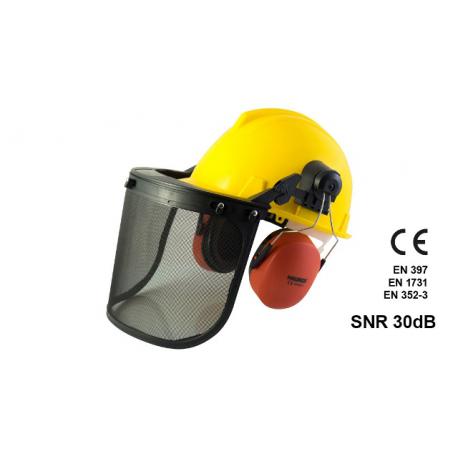 MAURER ELMETTO MAURER C/VISIERA+CUFFIE