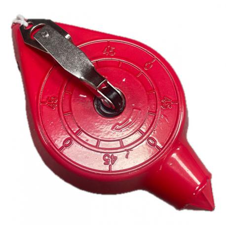 DISPOSITIVO TRACCIATORE ALLUMINIO ROSSO 30MT