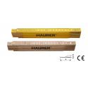MAURER DOPPIOMETRO LEGNO GIALLO MAURER PRECIS III 2M
