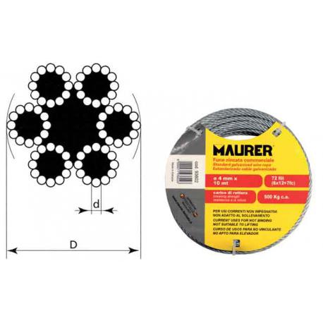 MAURER FUNE COMMERCIALE ZN MAURER 18 FILI 2X10 - 18 fili
