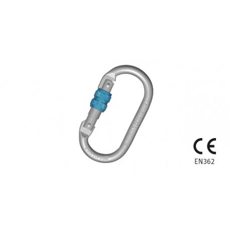 MAURER PLUS CONNETTORE OVALE ACCIAIO MPLUS CHIUSURA VITE