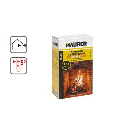 MAURER EDILBRIKO CEMENTO REFRATTARIO KG.5