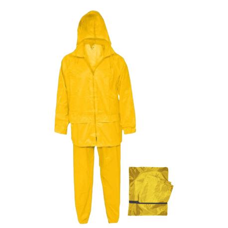 MAURER GIACCA PANTALONE SUPER GIALLO M