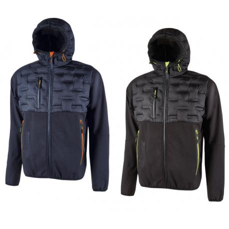 U-POWER GIACCA IBRIDA SPOCK UPOWER BLACKCARBON XL