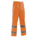 PANTALONE ALTA VISIBILITA' ARANCIO L