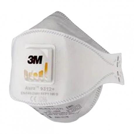 3M MASCHERA PROTEZ BIA CONC C/VAL FFP1 3M 9312 9312+GEN3