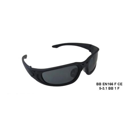 MAURER PLUS OCCHIALE MPLUS SPORTIVO NERO C/LENT GRIGIE