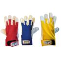 MAURER GUANTI MAURER GOLF PELLE DORSO TELA BLU 8