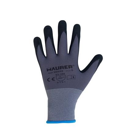 MAURER GUANTI MAURER NITRILE PUNTINATI 11