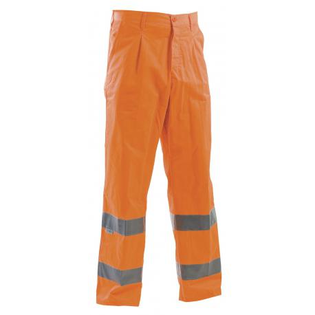 PANTALONE ALTA VISIBILITA' ARANCIO XXL