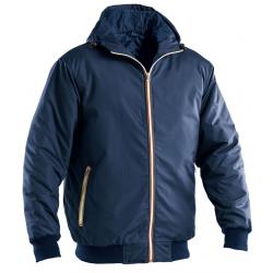 GIUBBINO IMBOTTITO ISLAND C/CAP BLU XL