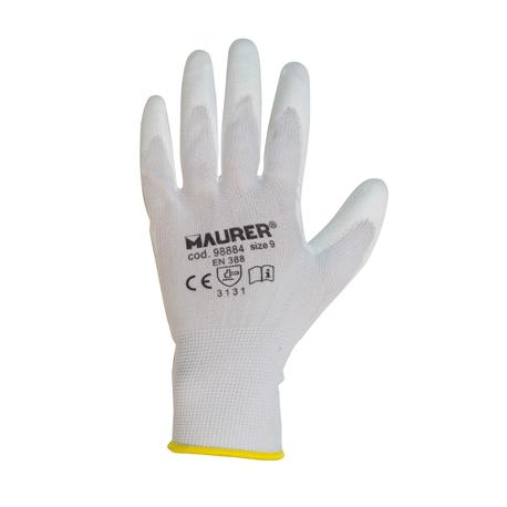 MAURER GUANTI MAURER SEATTLE NY-PU BIANCO 11