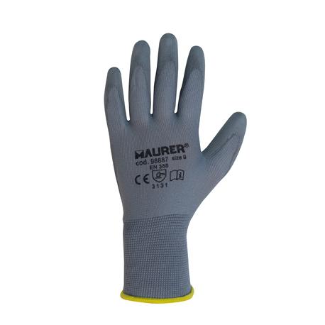 MAURER GUANTI MAURER SEATTLE NYL-PU GRIGIO 8