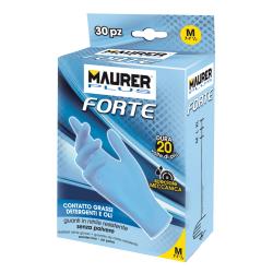 MAURER PLUS GUANTI MONOUSO NITR FORTE MPLUS M 30PZ