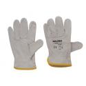 MAURER GUANTI MAURER FIORE BOVINO BIANCO 8