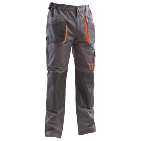 PANTALONE LIBERTY GRIGIO/ARANCIO 6TASCHE XL