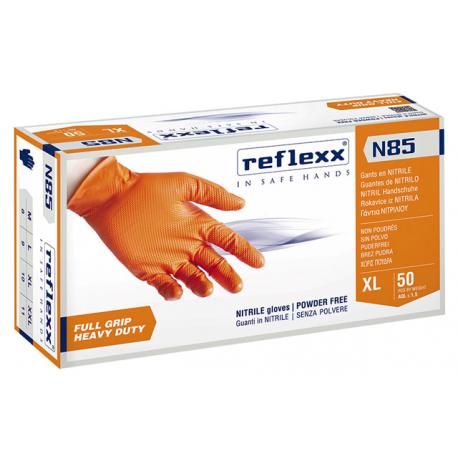 GUANTI NITRILE FULLGRIP REFLEXX L 50PZ