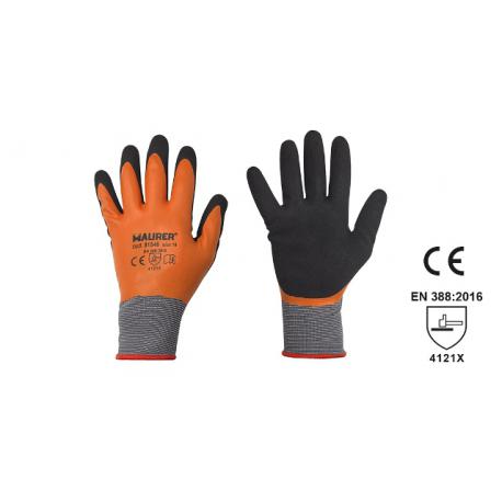 MAURER GUANTI MAURER NYL DOPPIA SPALM LATEX 9