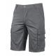 U-POWER BERMUDA COTONE TASC SUMMER U-POWER GRIGIO L