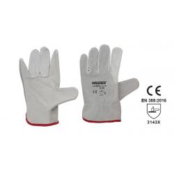 MAURER GUANTI MAURER FIORE BOVINO DORSO CROSTA 11