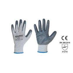 MAURER GUANTI MAURER GLOVEX NYL PALMO NITR BIANCO 8