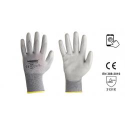 MAURER GUANTI MAURER SEATTLE NYL-PU GRIGIO 8