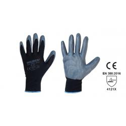 MAURER GUANTI MAURER GLOVEX NYL PALMO NITR NERO 8