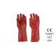 MAURER GUANTI MAURER PVC ANTIACIDO ROSSO 35CM 10