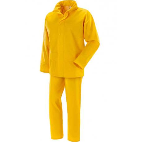 GIACCA PANTALONE POLIURETANO GIALLO XXL