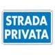 CARTELLO PVC STRADA PRIVATA 30X20