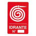 CARTELLO PVC IDRANTE 30X20