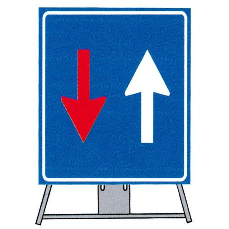 CARTELLO DIRITTO PRECED SUA RIFRANGENTE 60CM