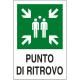 CARTELLO PVC 'PUNTO DI RITROVO' 30X20